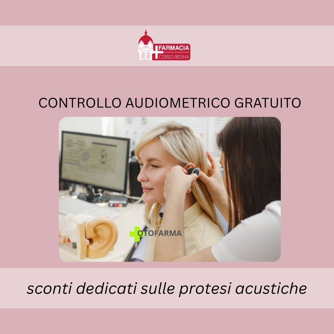 Al momento stai visualizzando Controllo audiometrico con la specialista Otofarma. Lunedì 21 settembre 2026, al mattino.